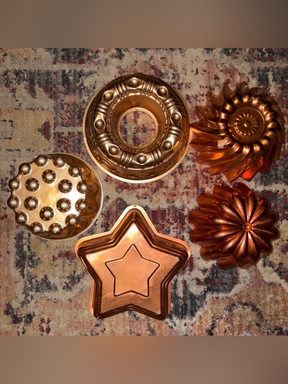 Copper Cake Mold BUNDLE